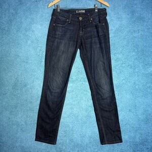 Hudson Jeans Womens Size 28 Blue Denim Pants Tapered Leg Made in USA